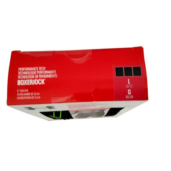 Under Armour Performance Tech Boxerjock 6 Inch Breathable Mesh Boxer Briefs S. L - Picture 3 of 5